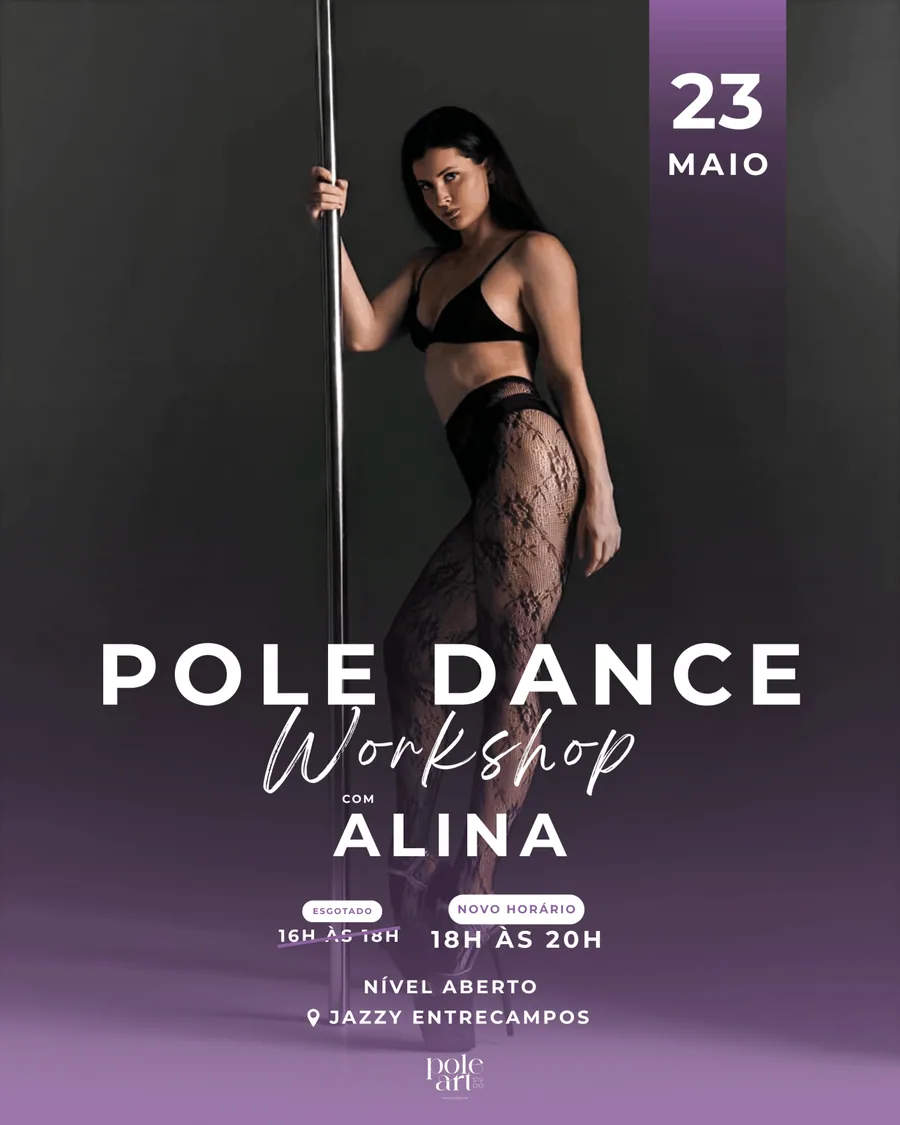 Pole Dance Workshop com Alina